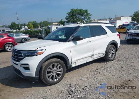 2020 Ford Explorer Xlt из США, поврежденный, VIN 1FMSK8DH9LGB45613